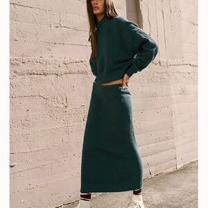 Free People Hailee Knit Skirt
